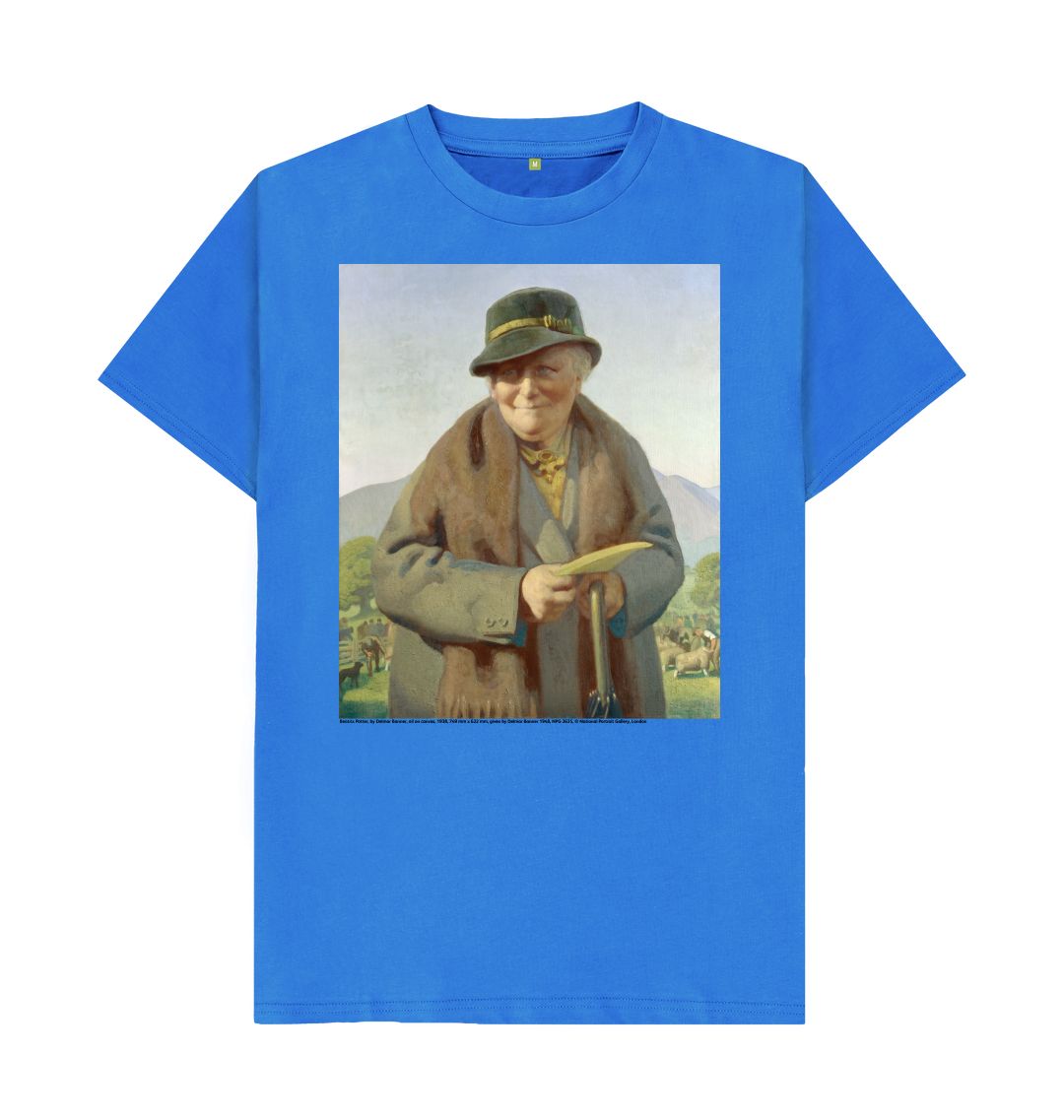Bright blue beatrix potter unisex t shirt