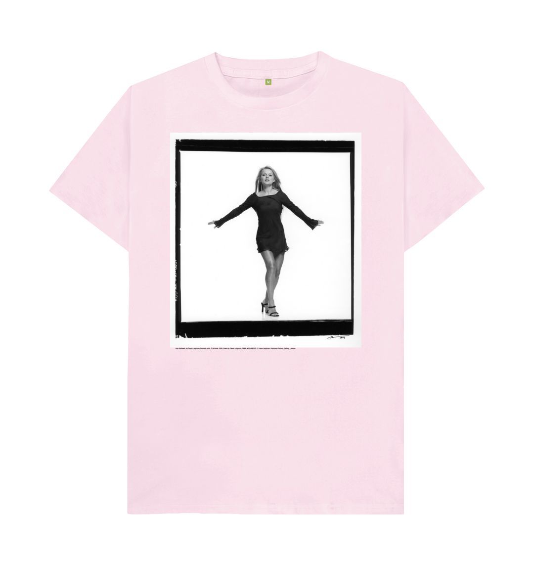 Pink geri halliwell unisex crew neck t shirt