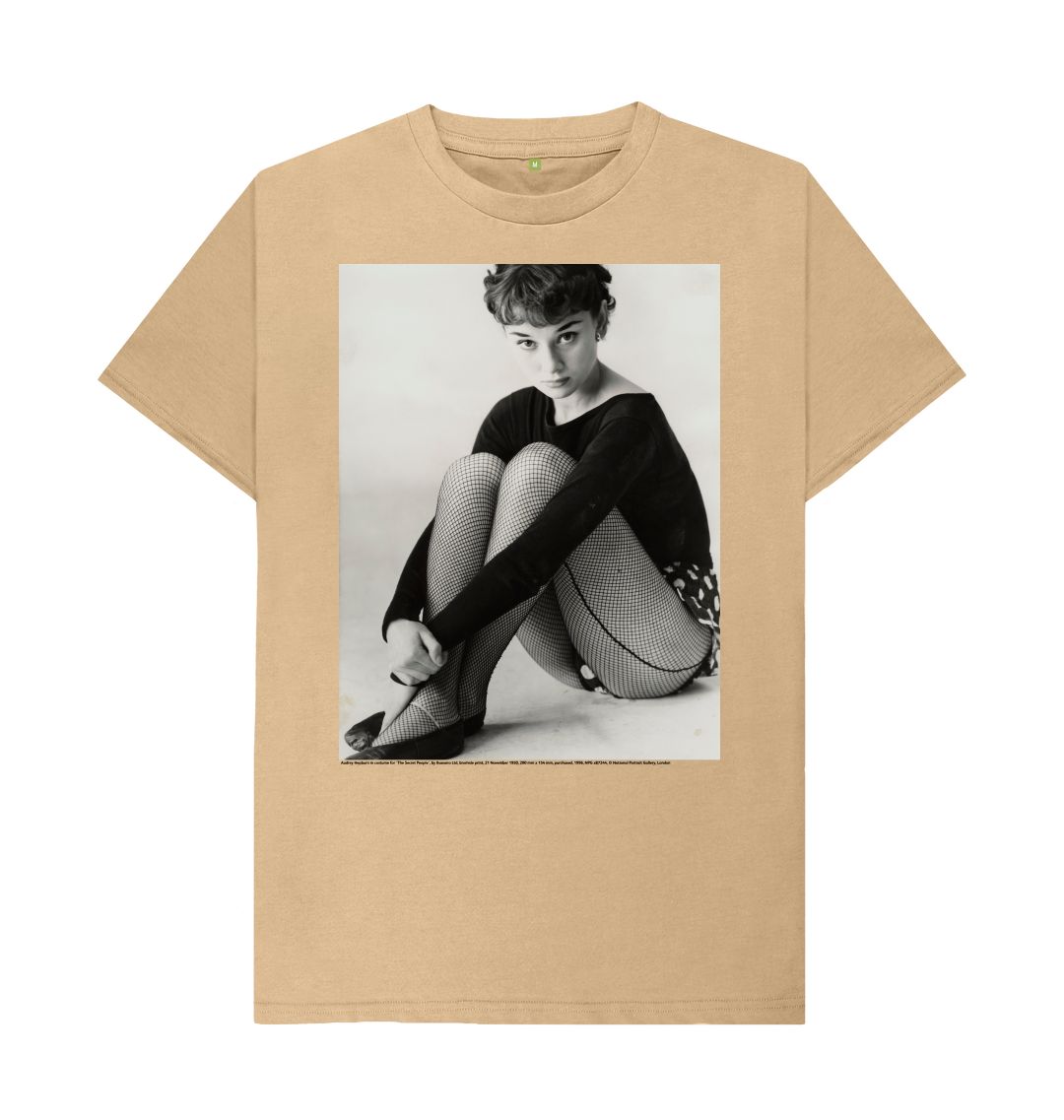 Sand audrey hepburn unisex t shirt