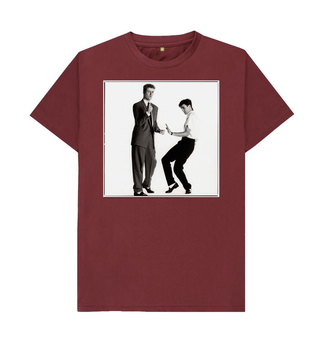 Red wine wham! unisex crew neck t shirt