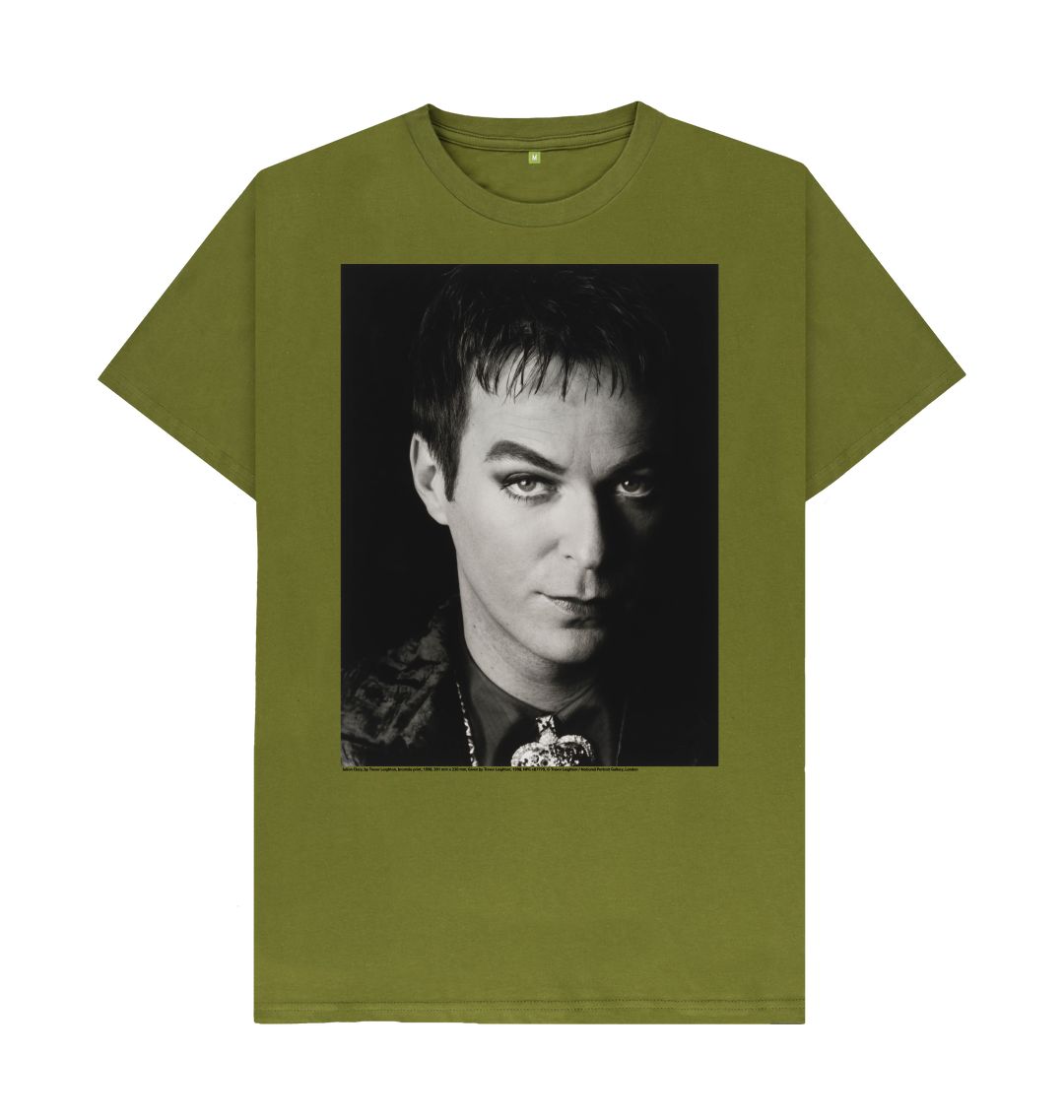 Moss green julian clary unisex t shirt