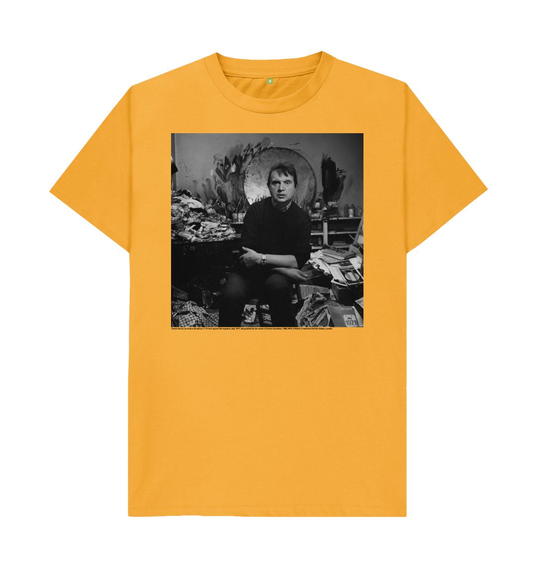 Mustard francis bacon unisex t shirt