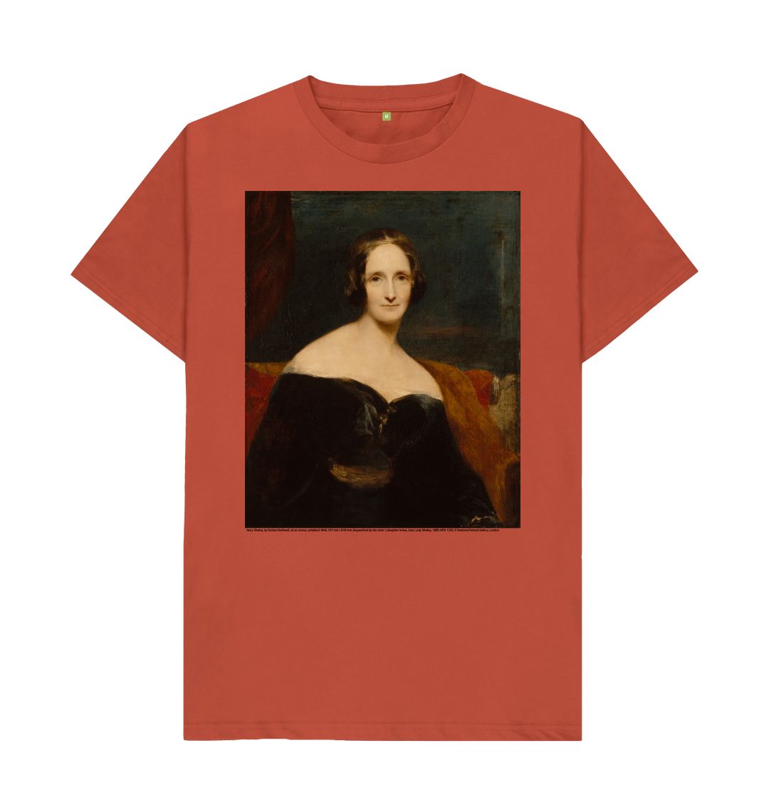 Rust mary shelley unisex t shirt