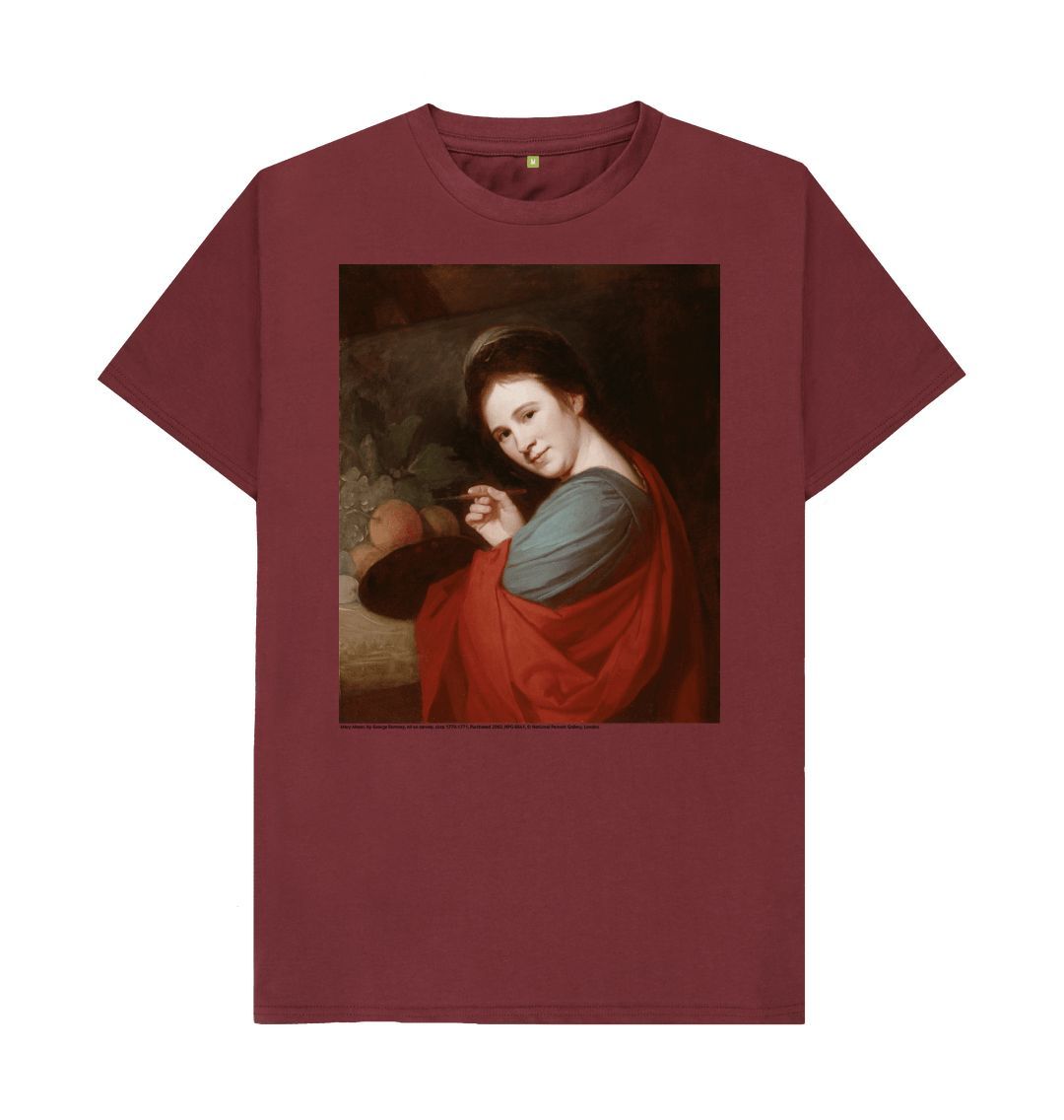 Red wine mary moser unisex crew neck t shirt