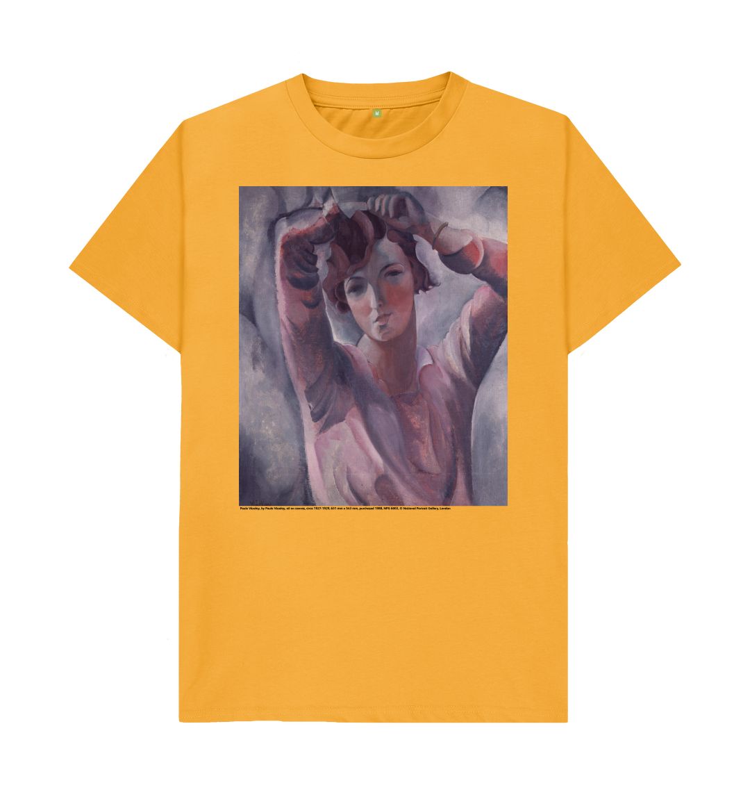 Mustard paule vezelay unisex t shirt