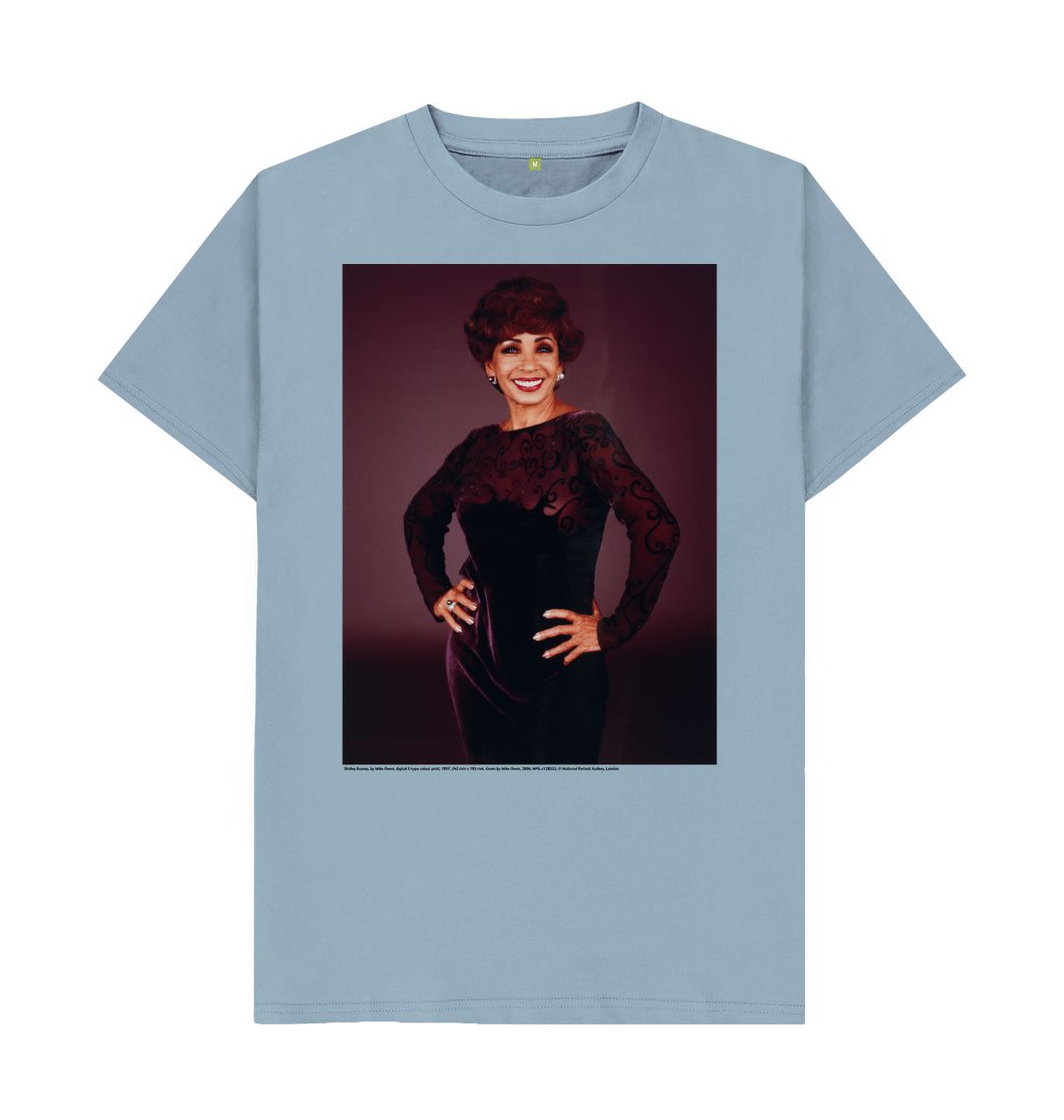 Stone blue shirley bassey unisex t shirt