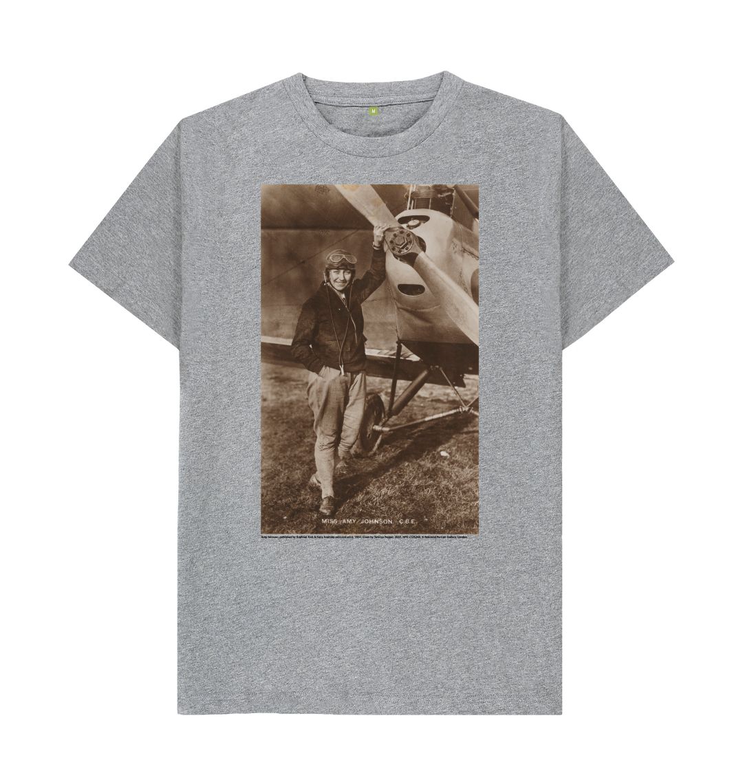 Athletic grey amy johnson unisex t shirt