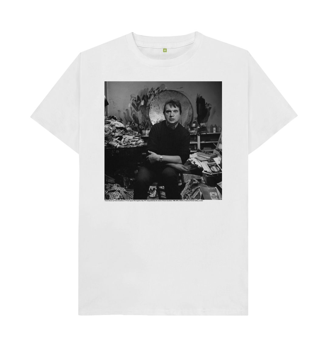 White francis bacon unisex t shirt