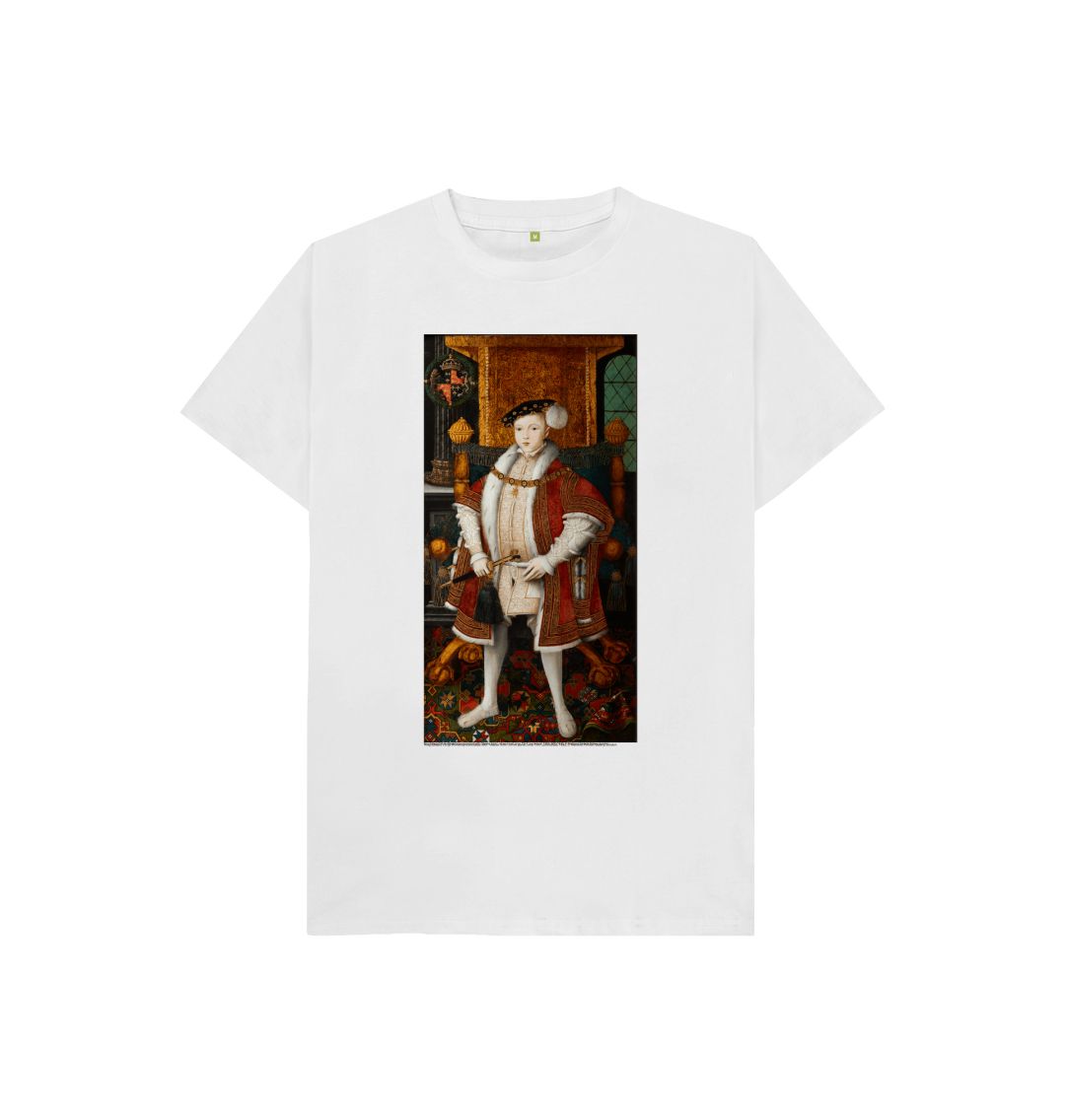 White king edward vi kids t shirt