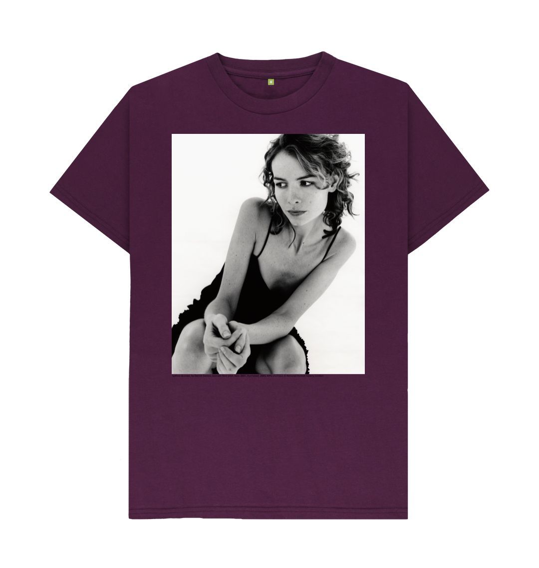 Purple saffron burrows unisex t shirt