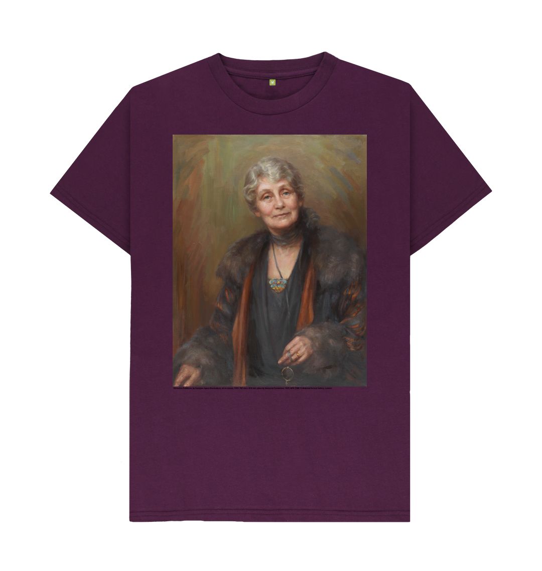 Purple emmeline pankhurst unisex t shirt