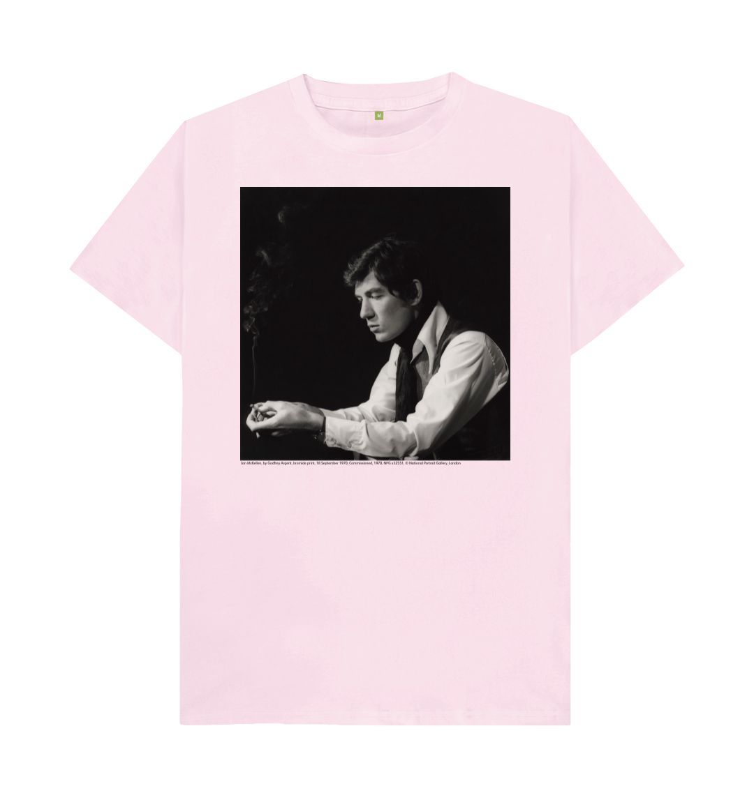 Pink sir ian mckellan unisex t shirt