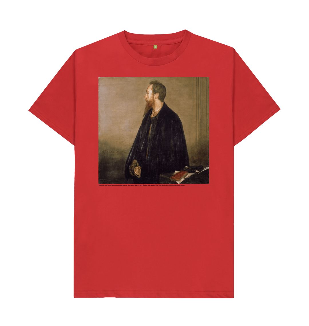 Red charles de sousy ricketts unisex t shirt
