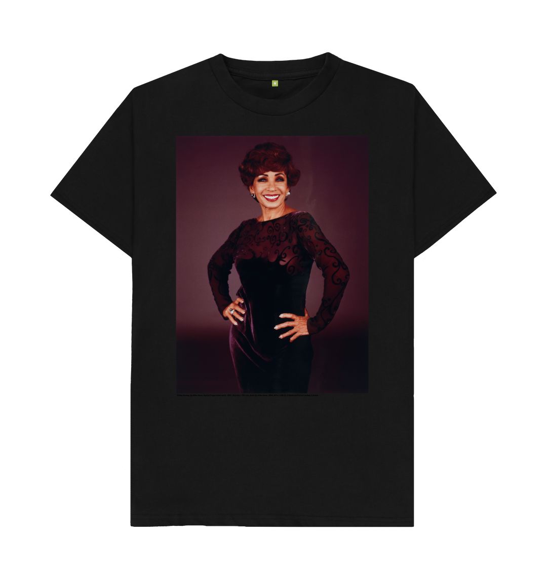 Black shirley bassey unisex t shirt