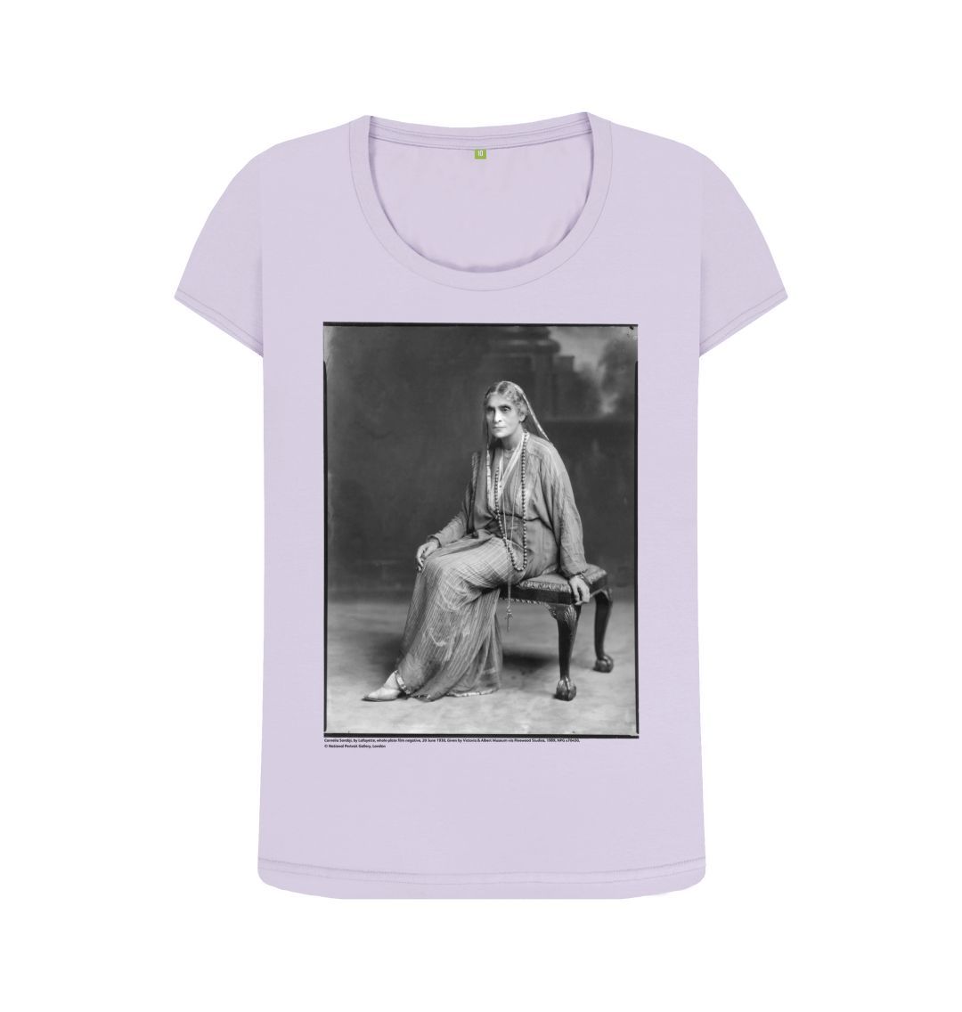 Violet cornelia sorabji women's scoop neck t shirt
