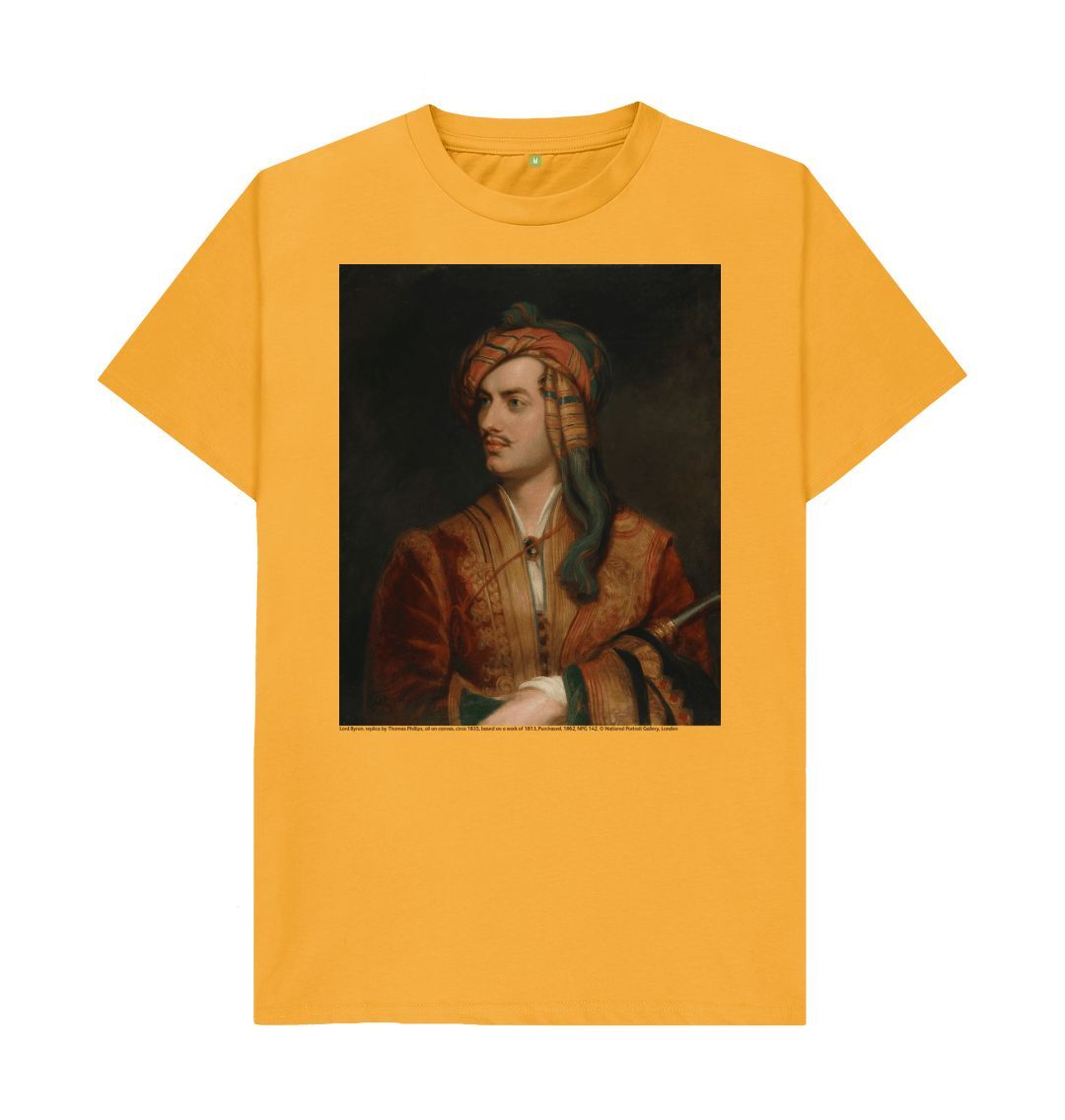 Mustard lord byron, 1835 unisex t shirt