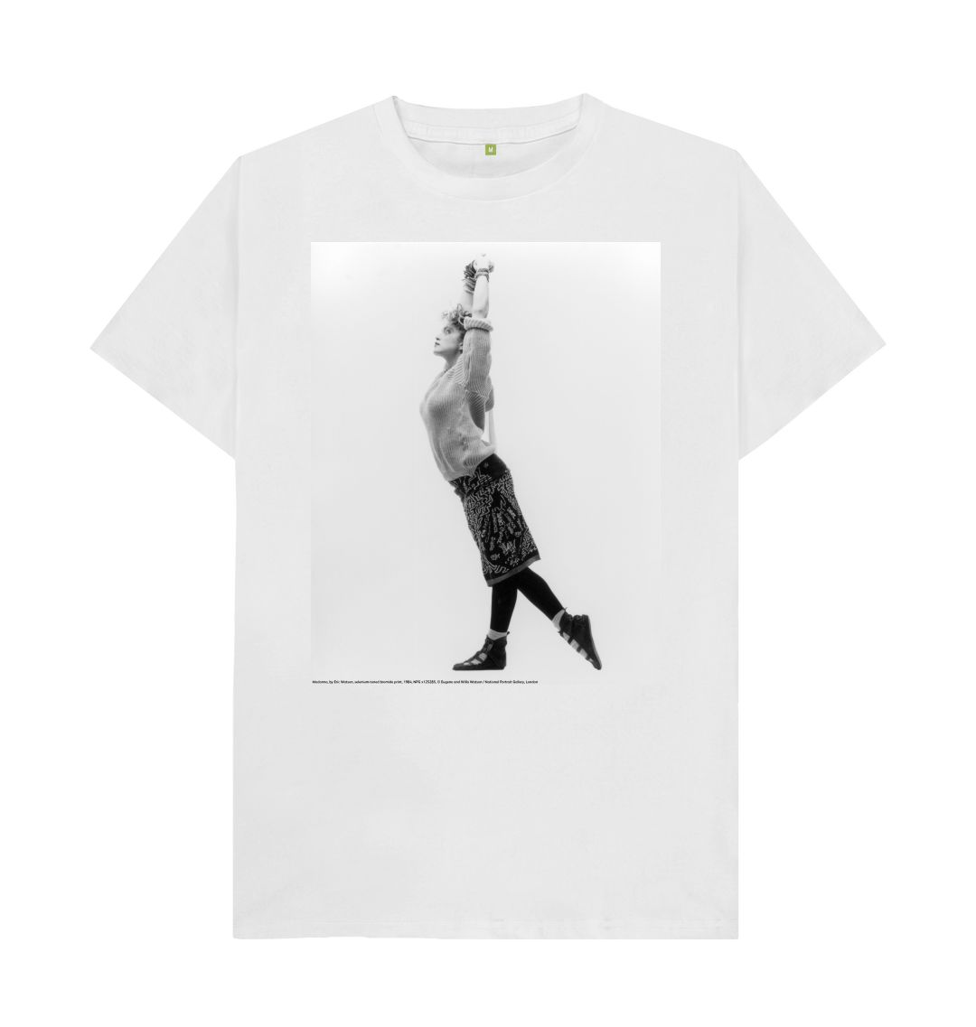White madonna unisex t shirt
