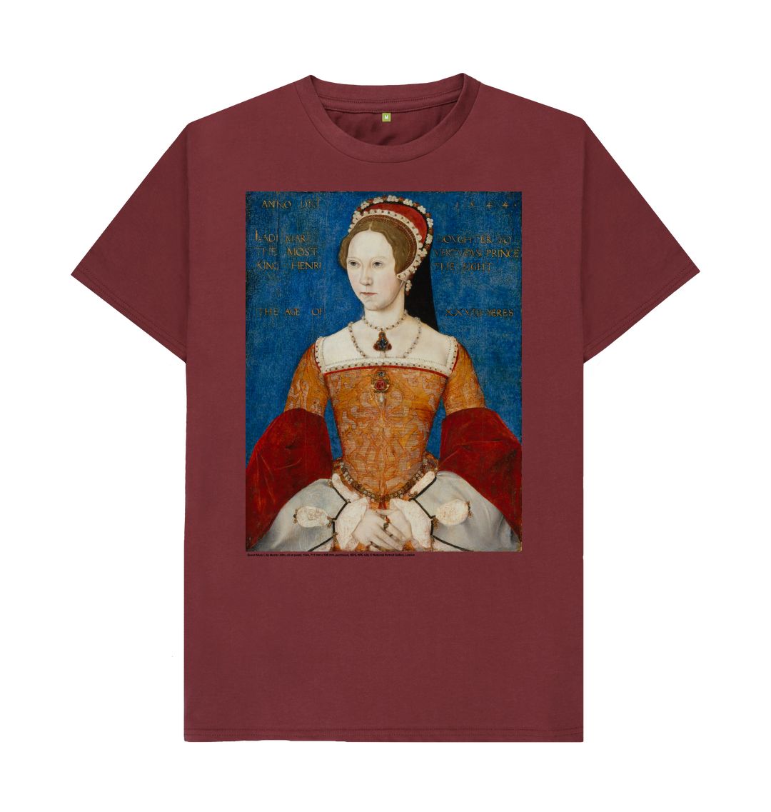 Red wine queen mary i unisex t shirt