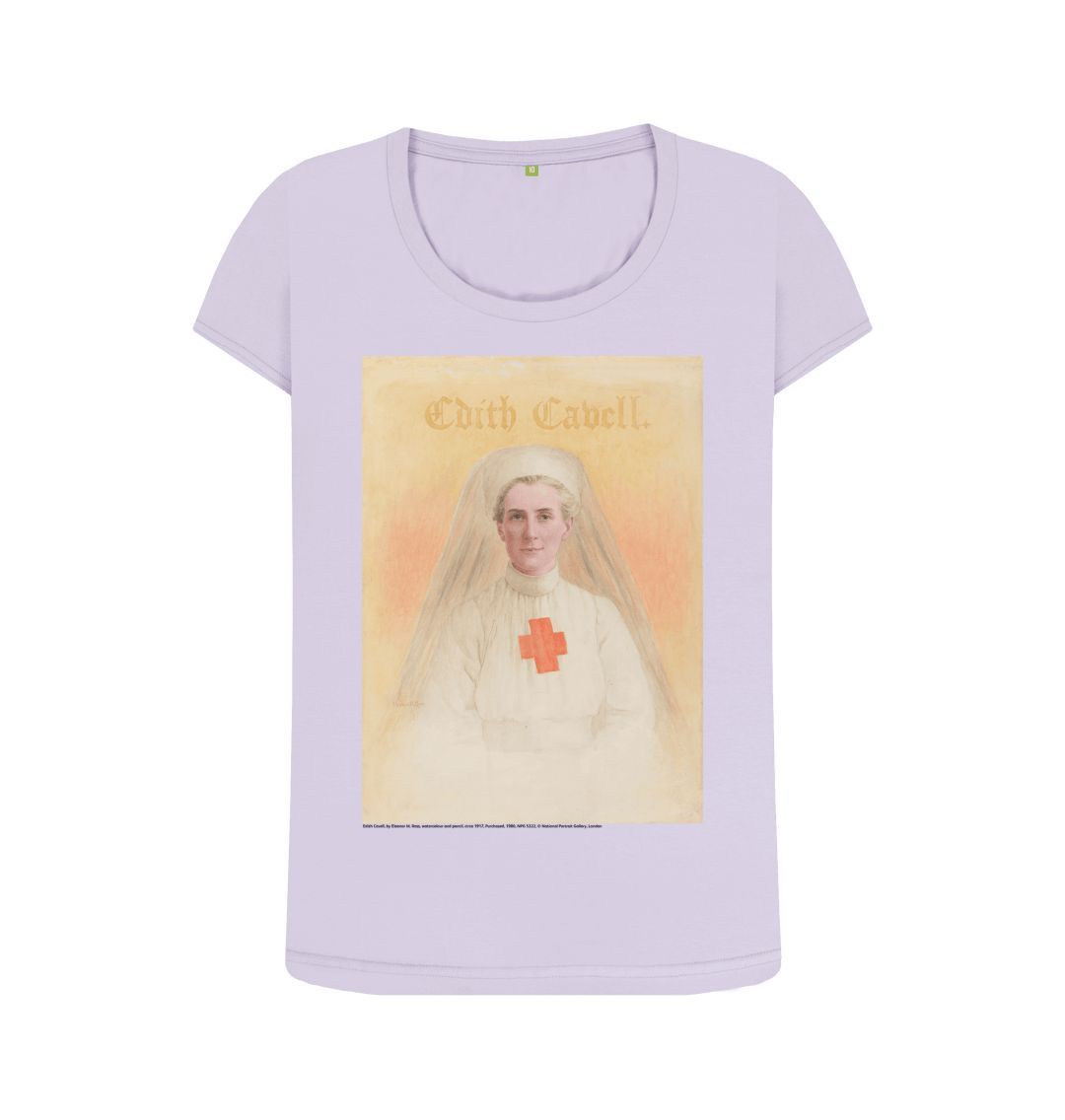 Violet edith cavell women's scoop neck t shirt