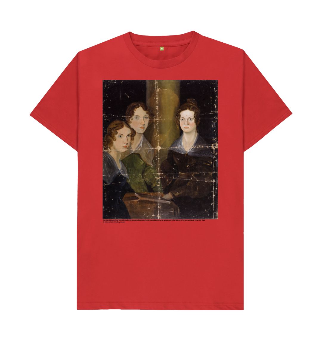 Red the bronte sisters unisex t shirt