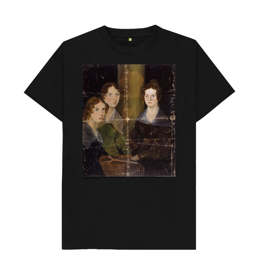 Black the bronte sisters unisex t shirt