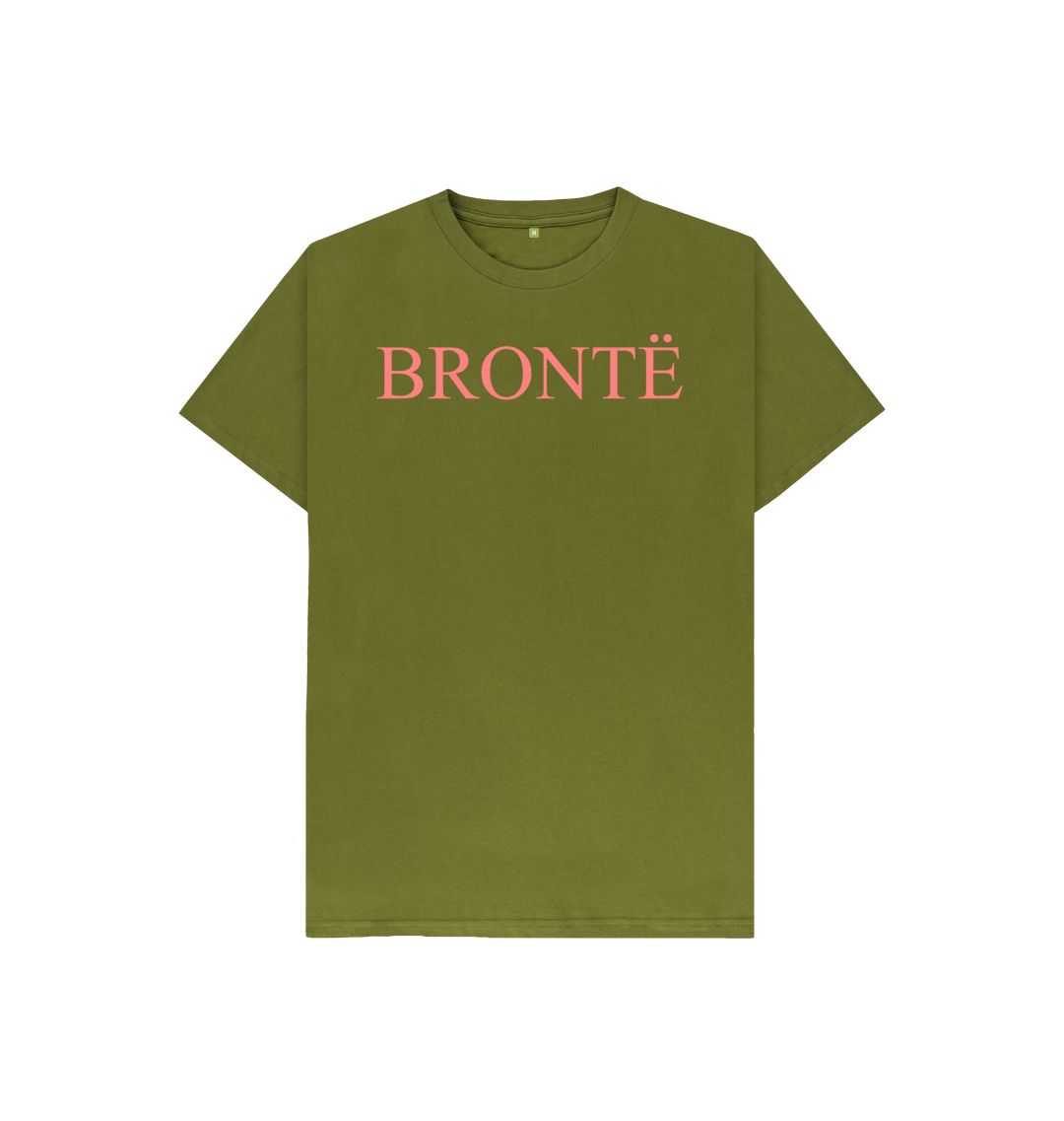 Moss green kids bront\u00cb t shirt