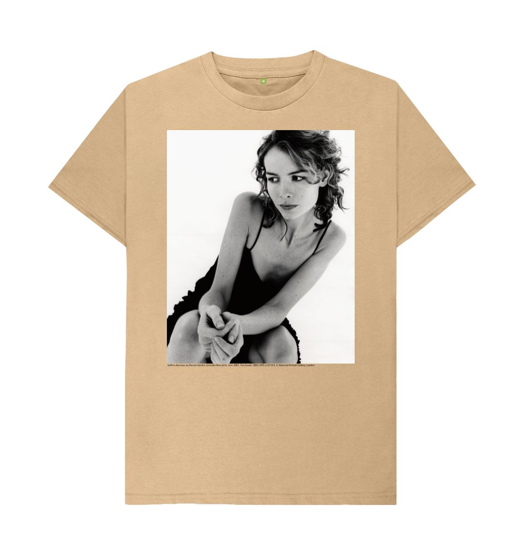 Sand saffron burrows unisex t shirt