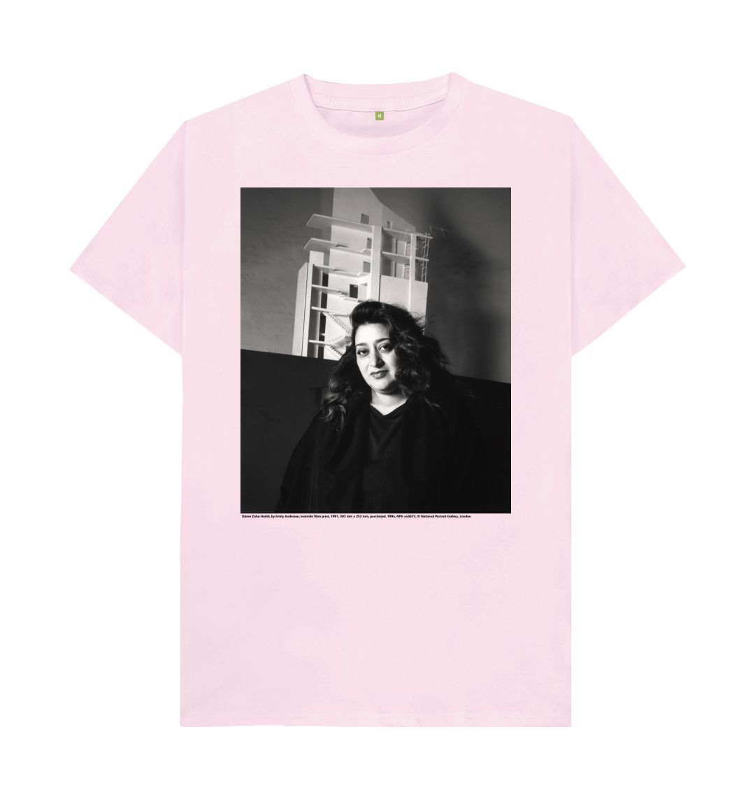 Pink zaha hadid, 1991 unisex t shirt