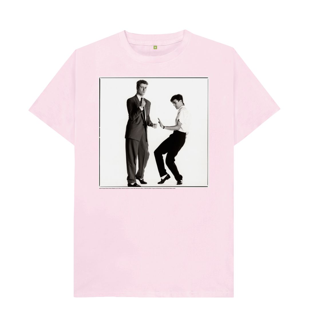 Pink wham! unisex crew neck t shirt