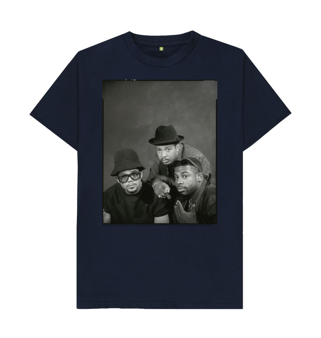 Navy blue run dmc unisex t shirt