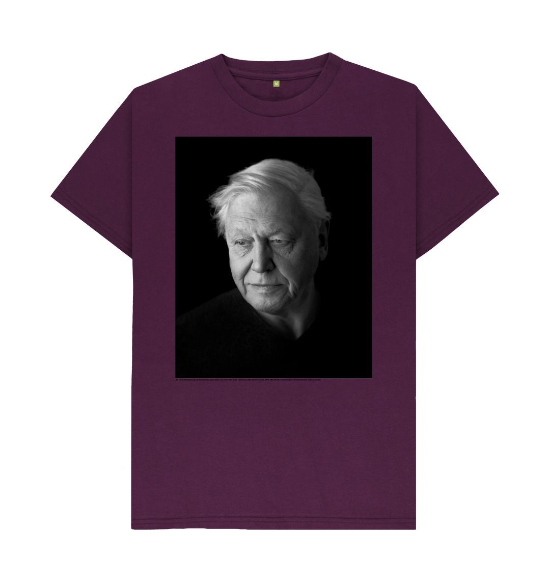 Purple sir david attenborough unisex t shirt