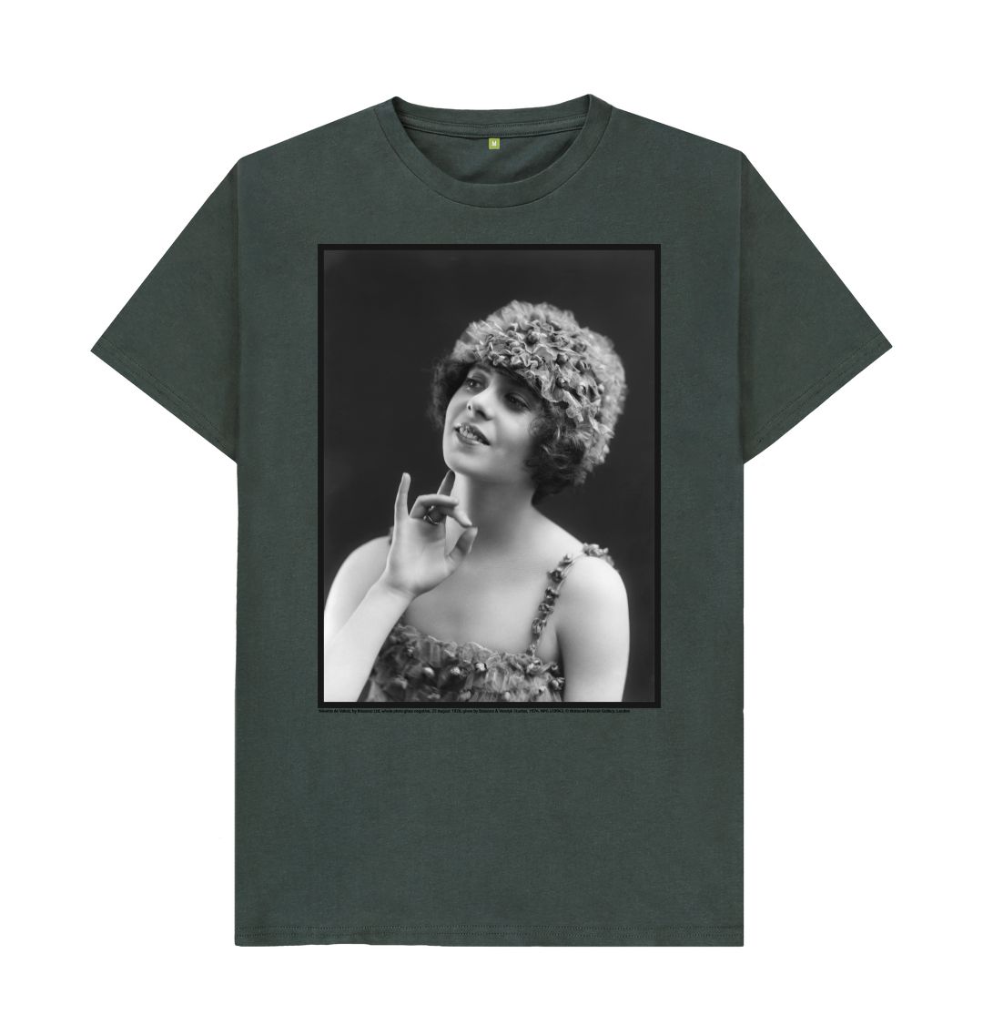 Dark grey ninette de valois unisex t shirt