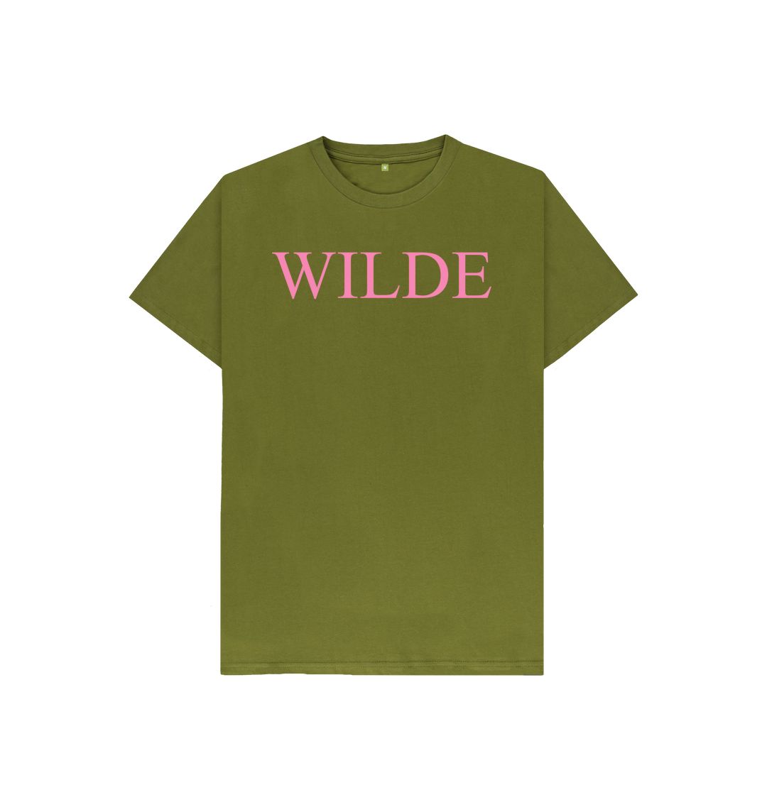 Moss green kids wilde t shirt