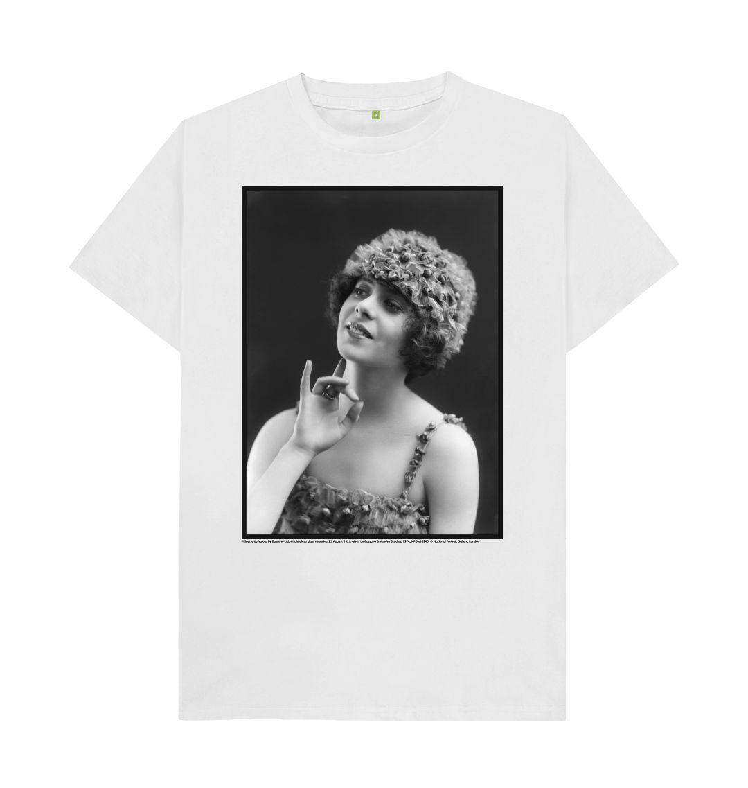 White ninette de valois unisex t shirt