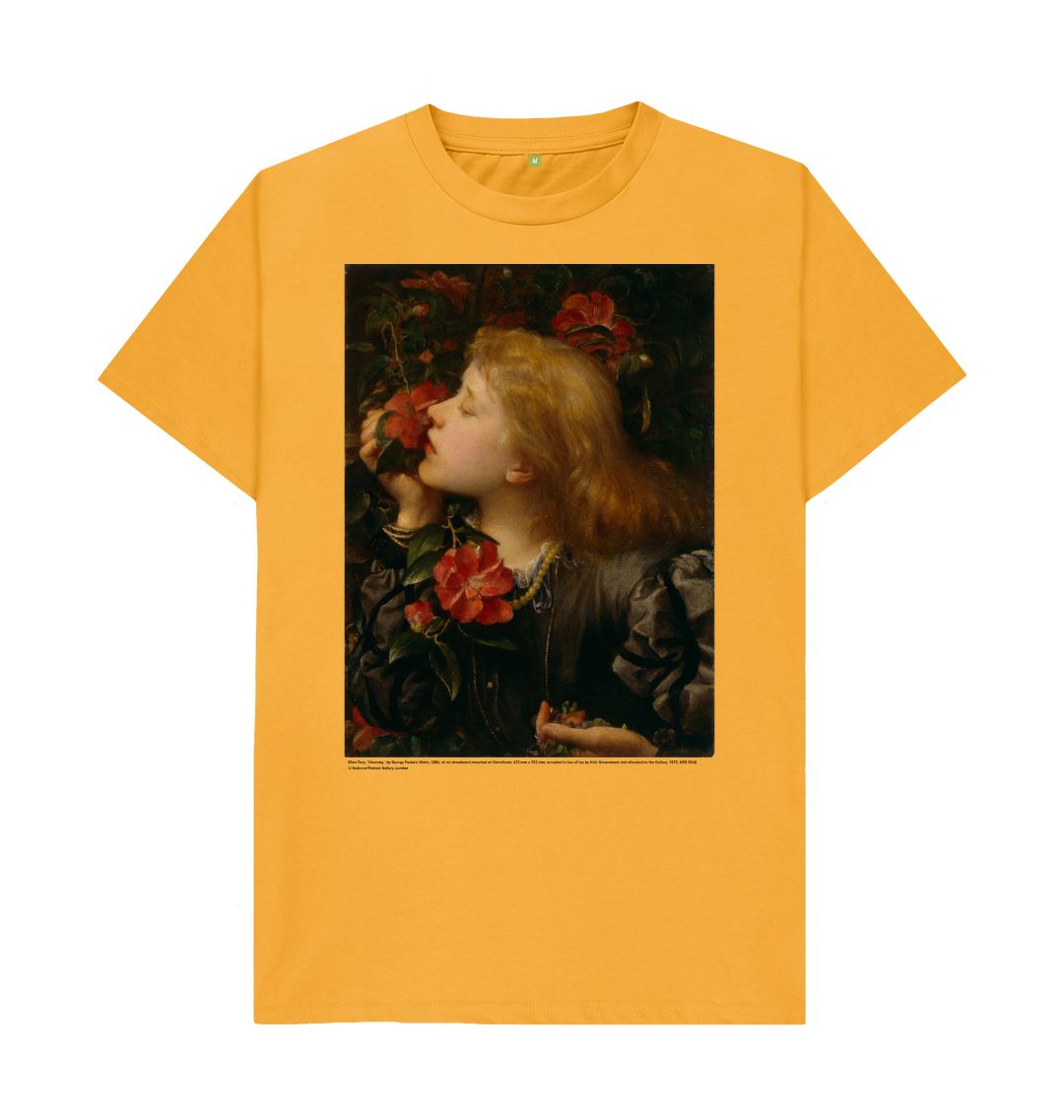 Mustard ellen terry ('choosing') unisex t shirt