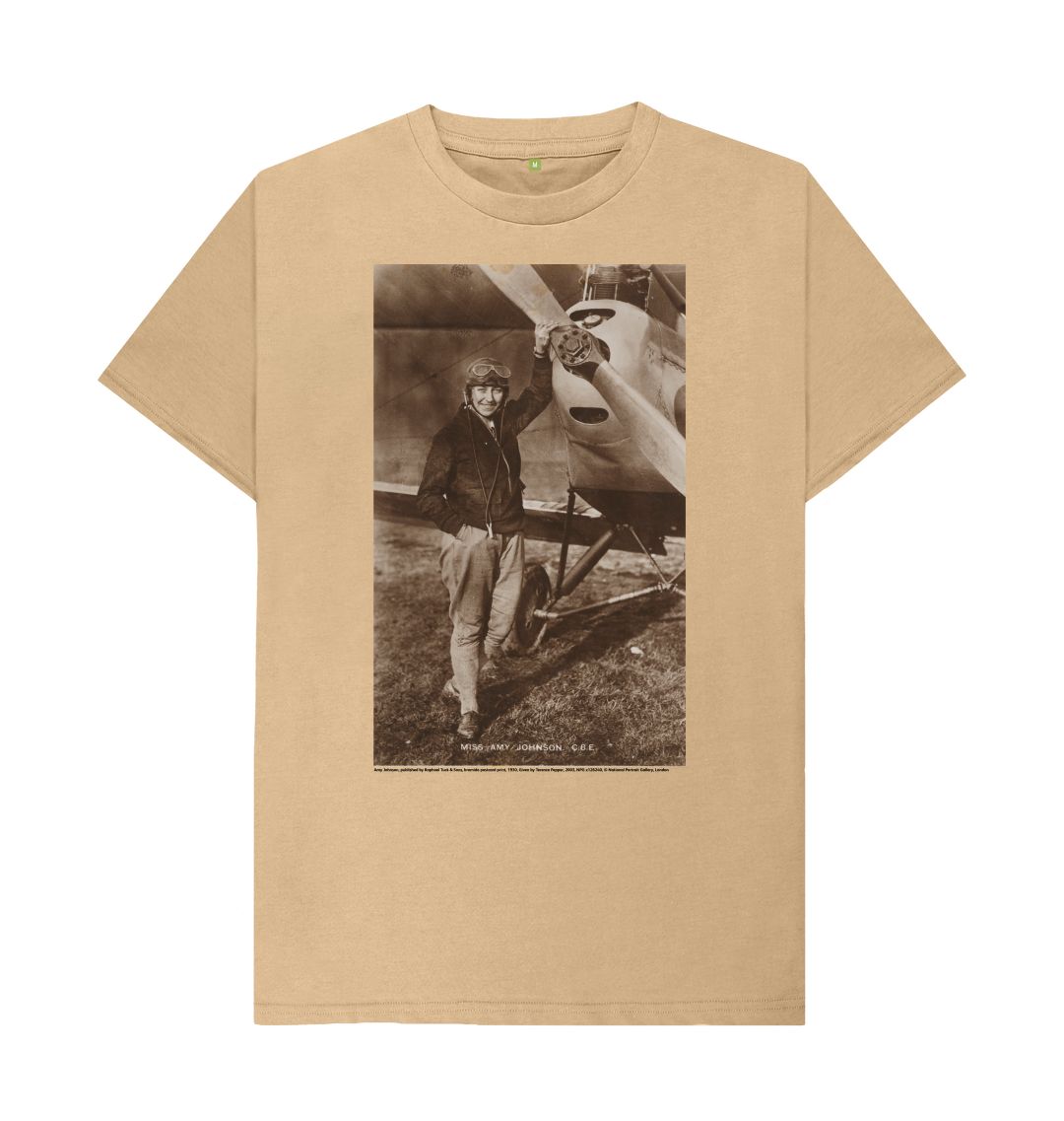 Sand amy johnson unisex t shirt