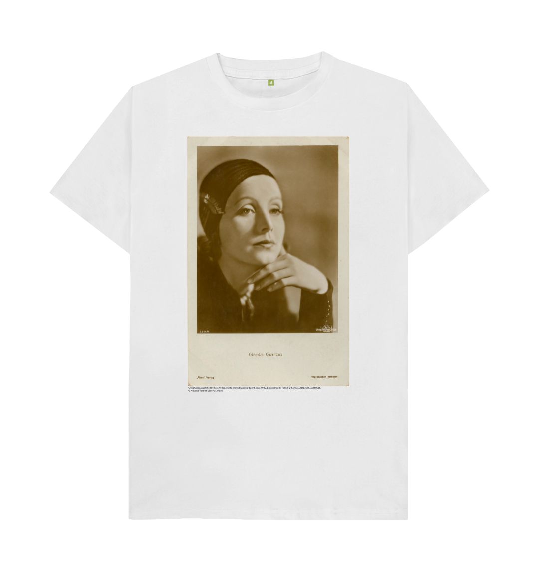 White greta garbo by ross verlag unisex t shirt