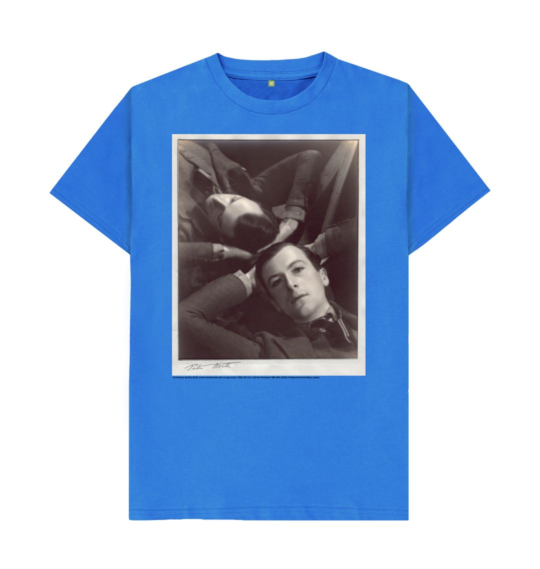 Bright blue cecil beaton unisex t shirt