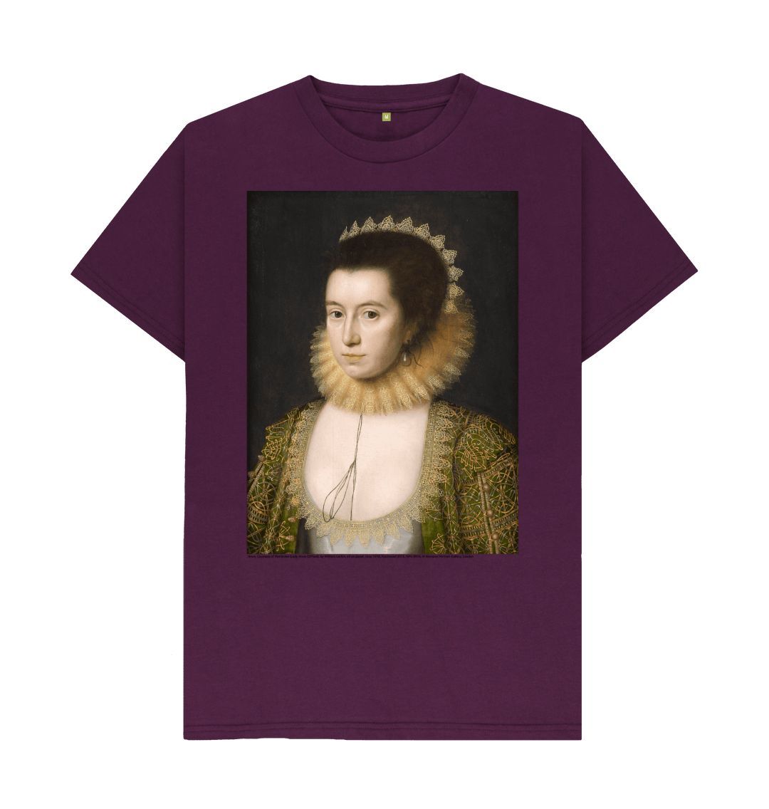 Purple anne, countess of pembroke unisex crew neck t shirt