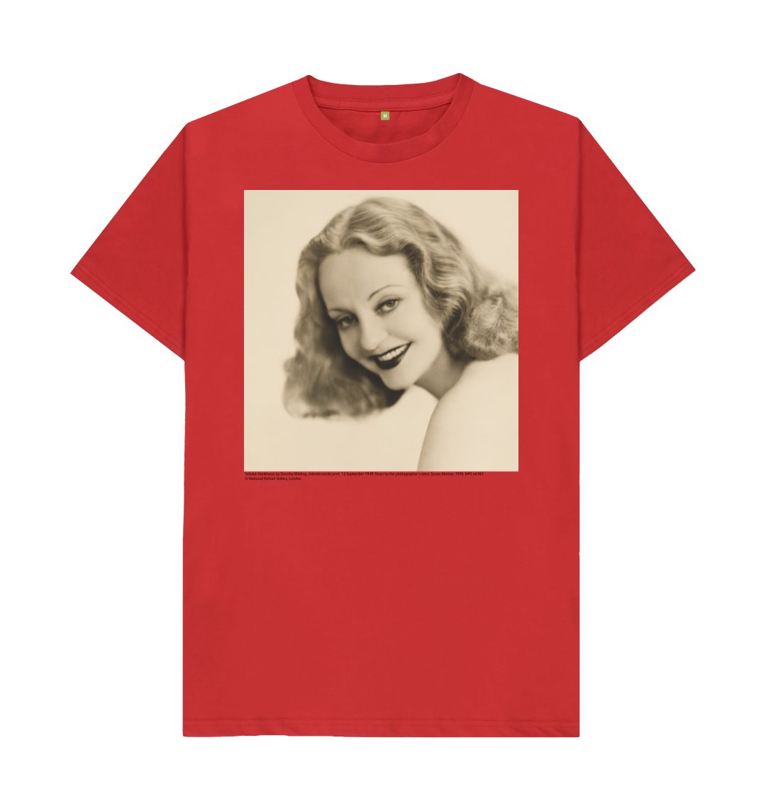 Red tallulah bankhead unisex t shirt