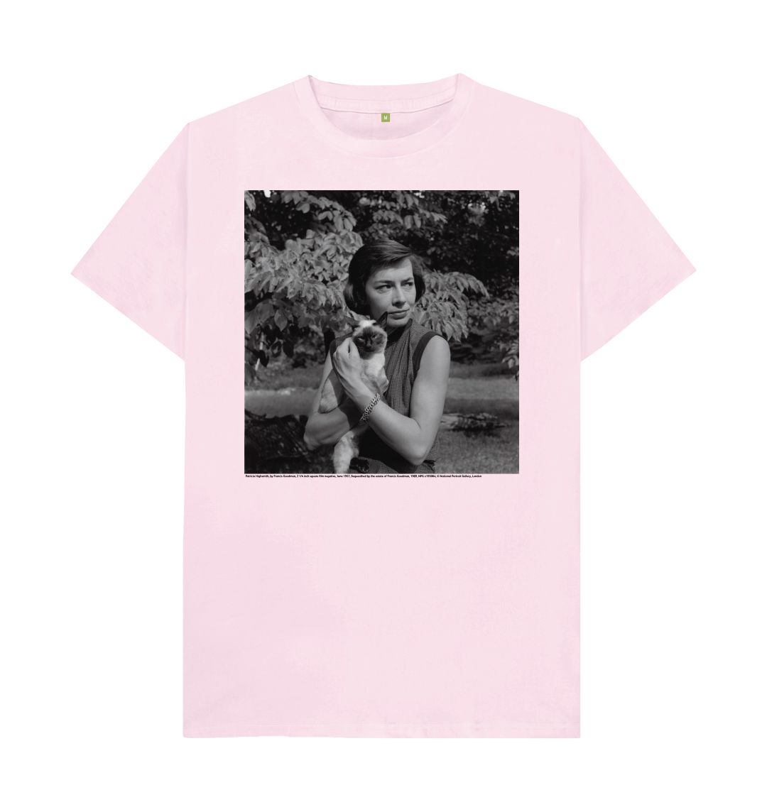 Pink patricia highsmith unisex t shirt