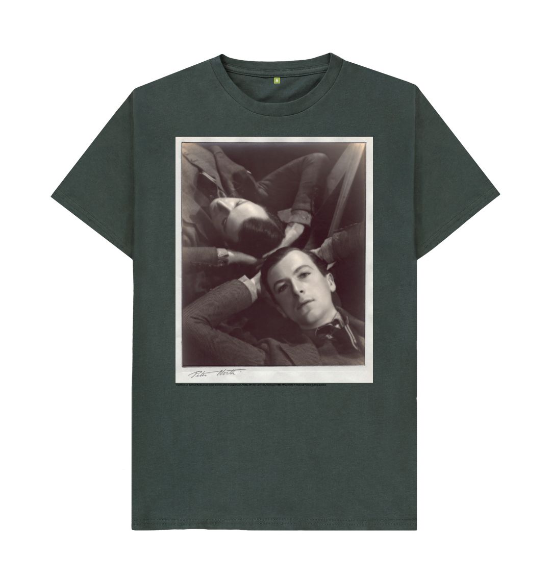 Dark grey cecil beaton unisex t shirt