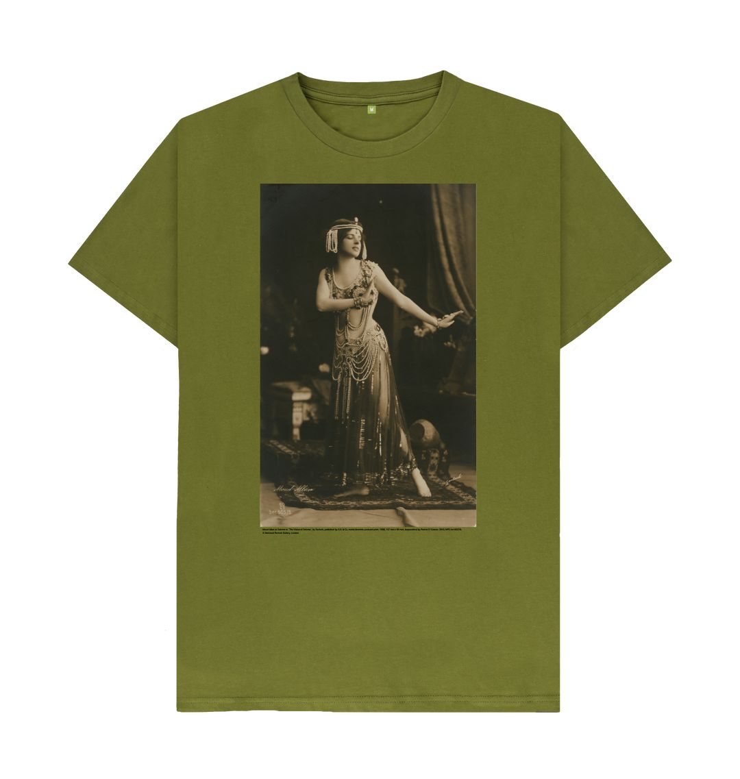 Moss green maud allan unisex t shirt