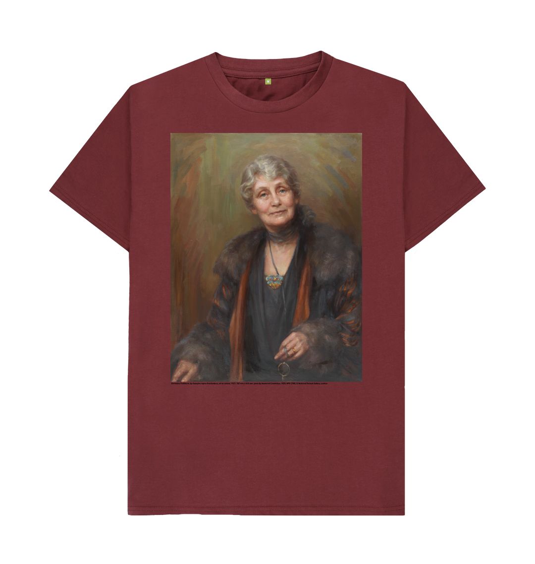 Red wine emmeline pankhurst unisex t shirt
