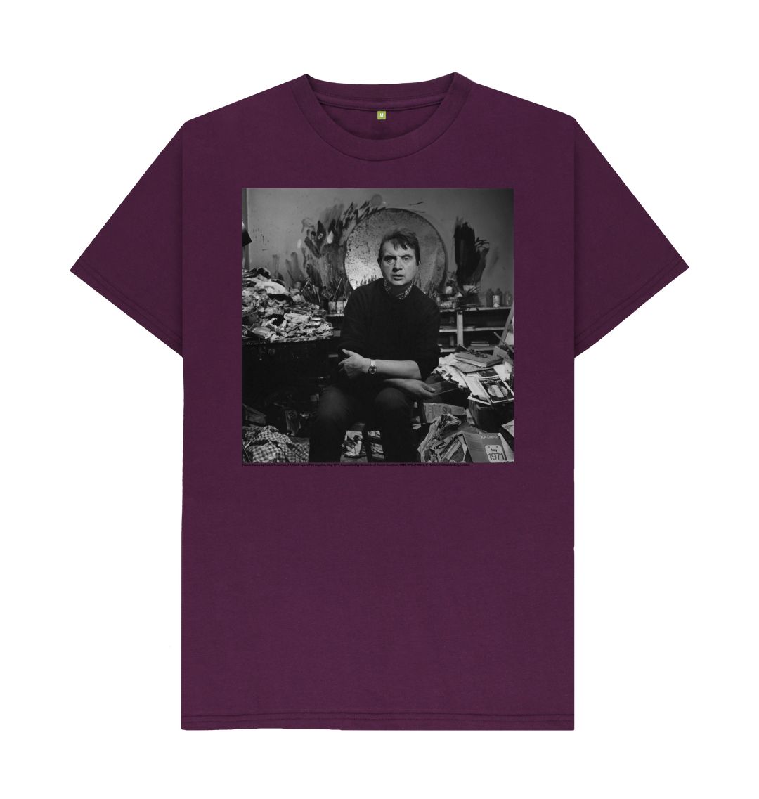 Purple francis bacon unisex t shirt