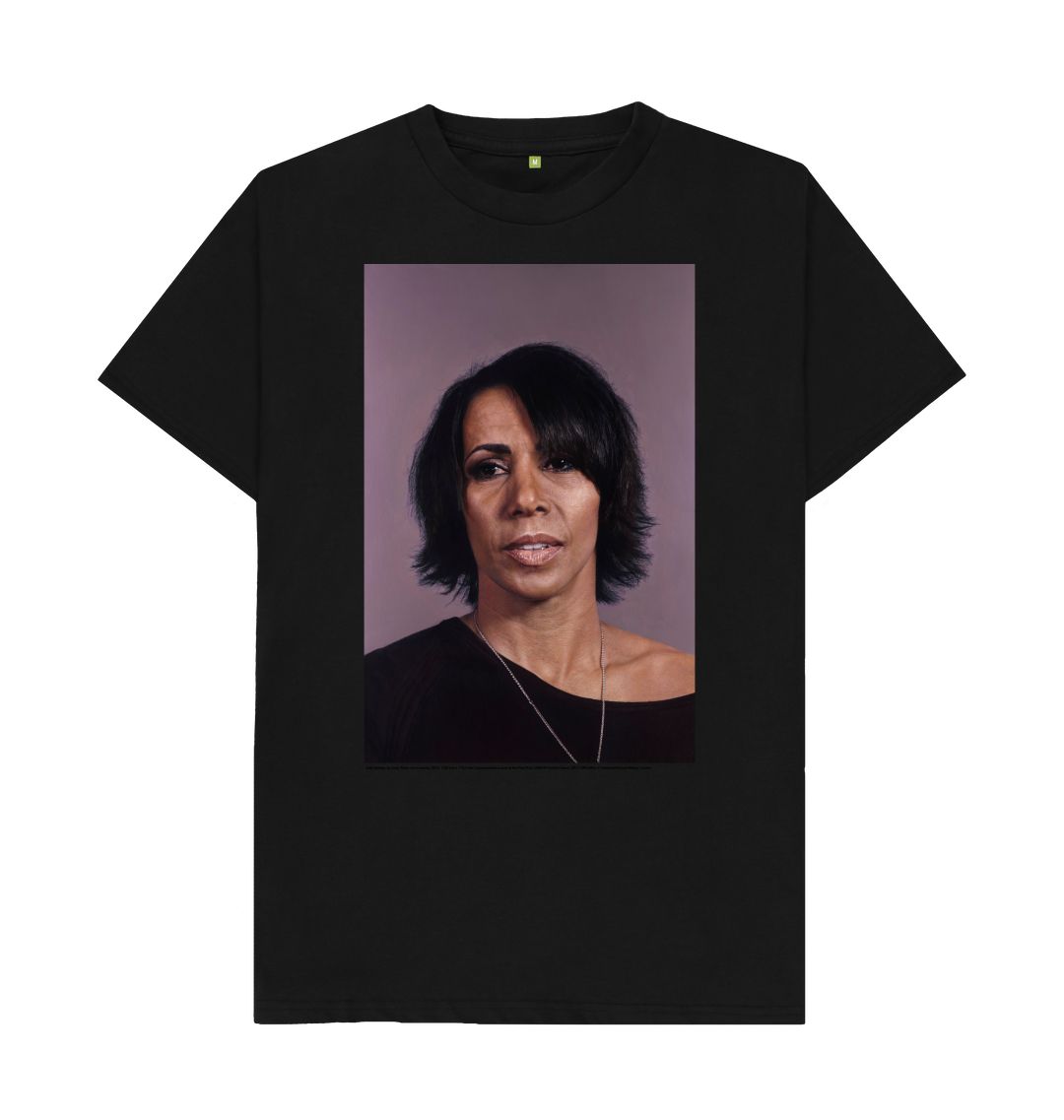 Black kelly holmes unisex t shirt