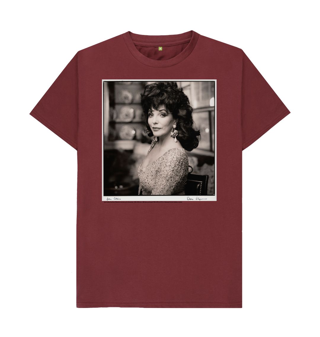 Red wine joan collins unisex t shirt