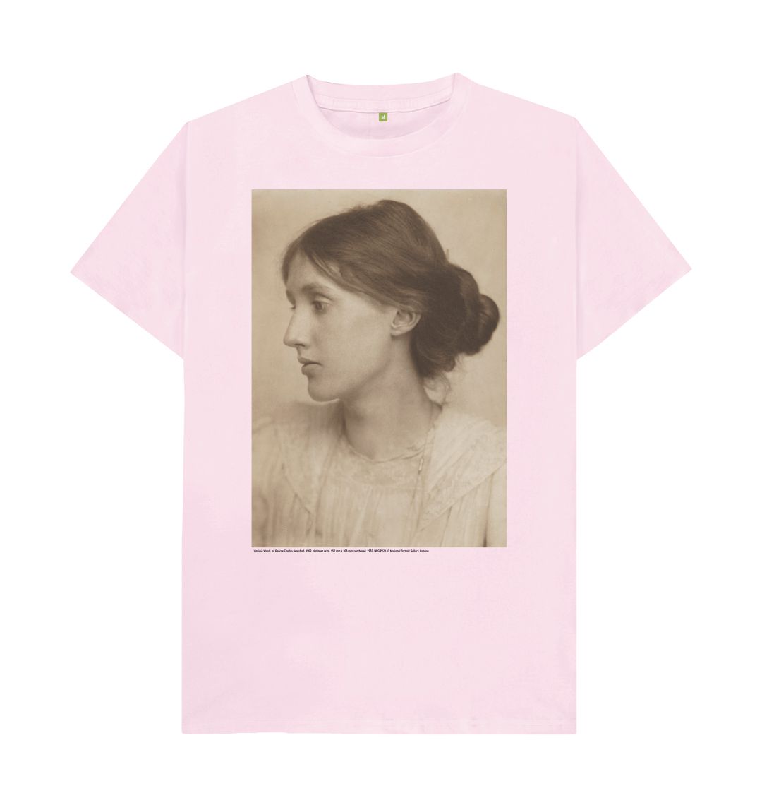 Pink virginia woolf unisex t shirt