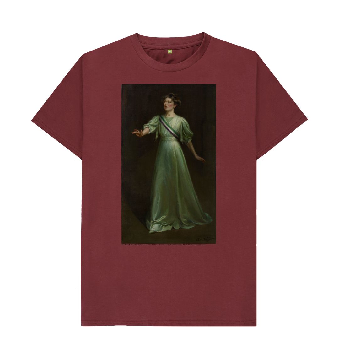 Red wine christabel pankhurst unisex t shirt