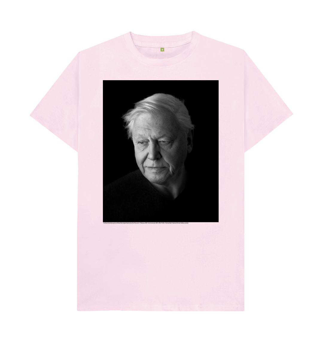 Pink sir david attenborough unisex t shirt